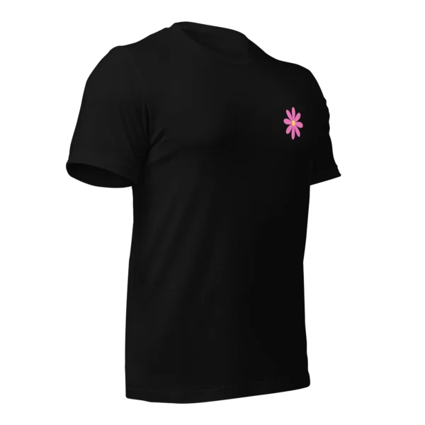 Pink Daisy – Black