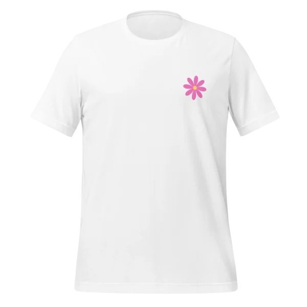 Pink Daisy – White