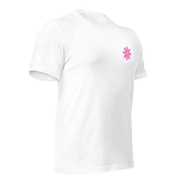 Pink Daisy – White